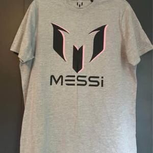 Messi Men's Grey T-shirt